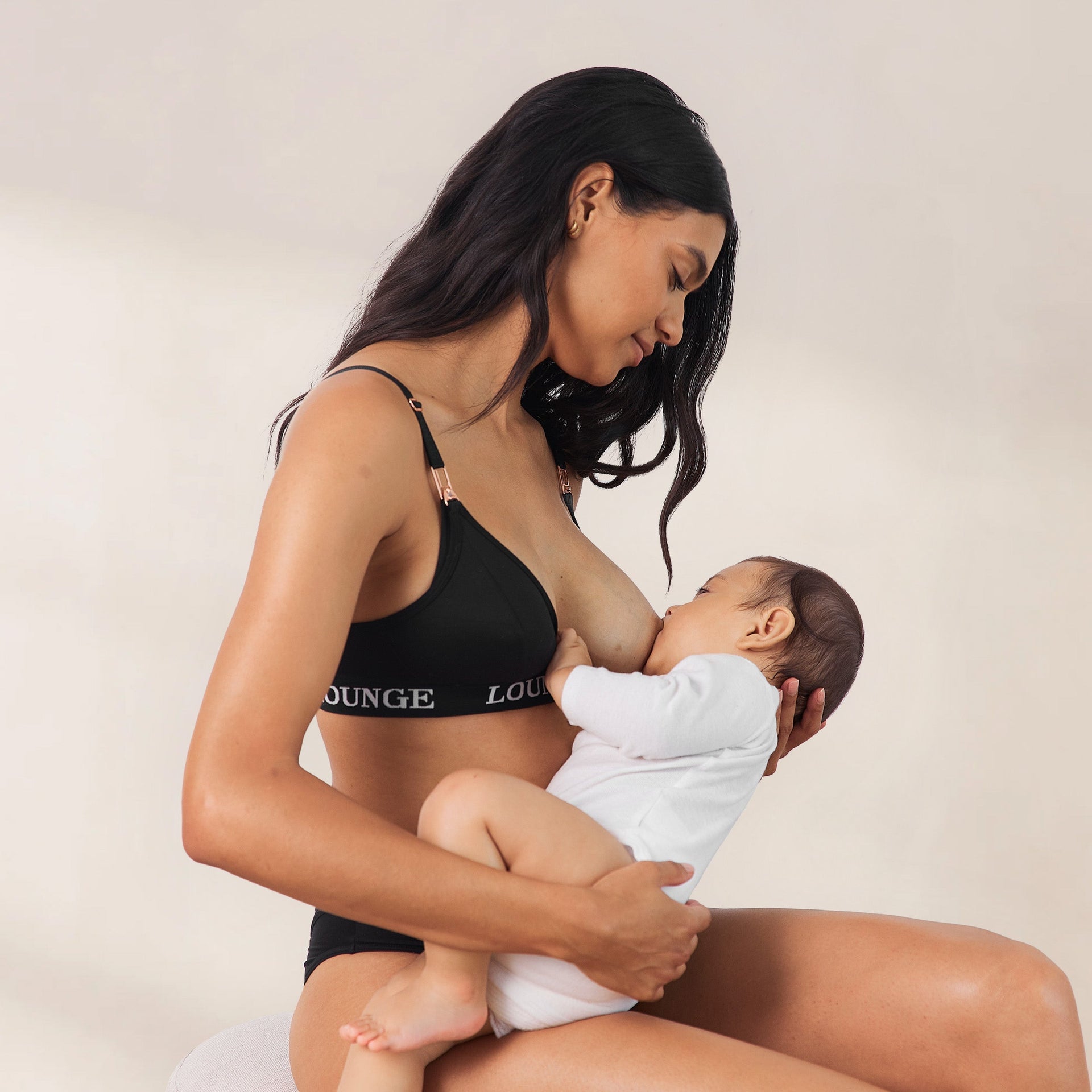 TIGERROSA Camisoles & Vests Lingerie Sets Steel Ring Breastfeeding  Pregnancy Bra Underwear 90C_ Sexy Black : : Clothing, Shoes &  Accessories
