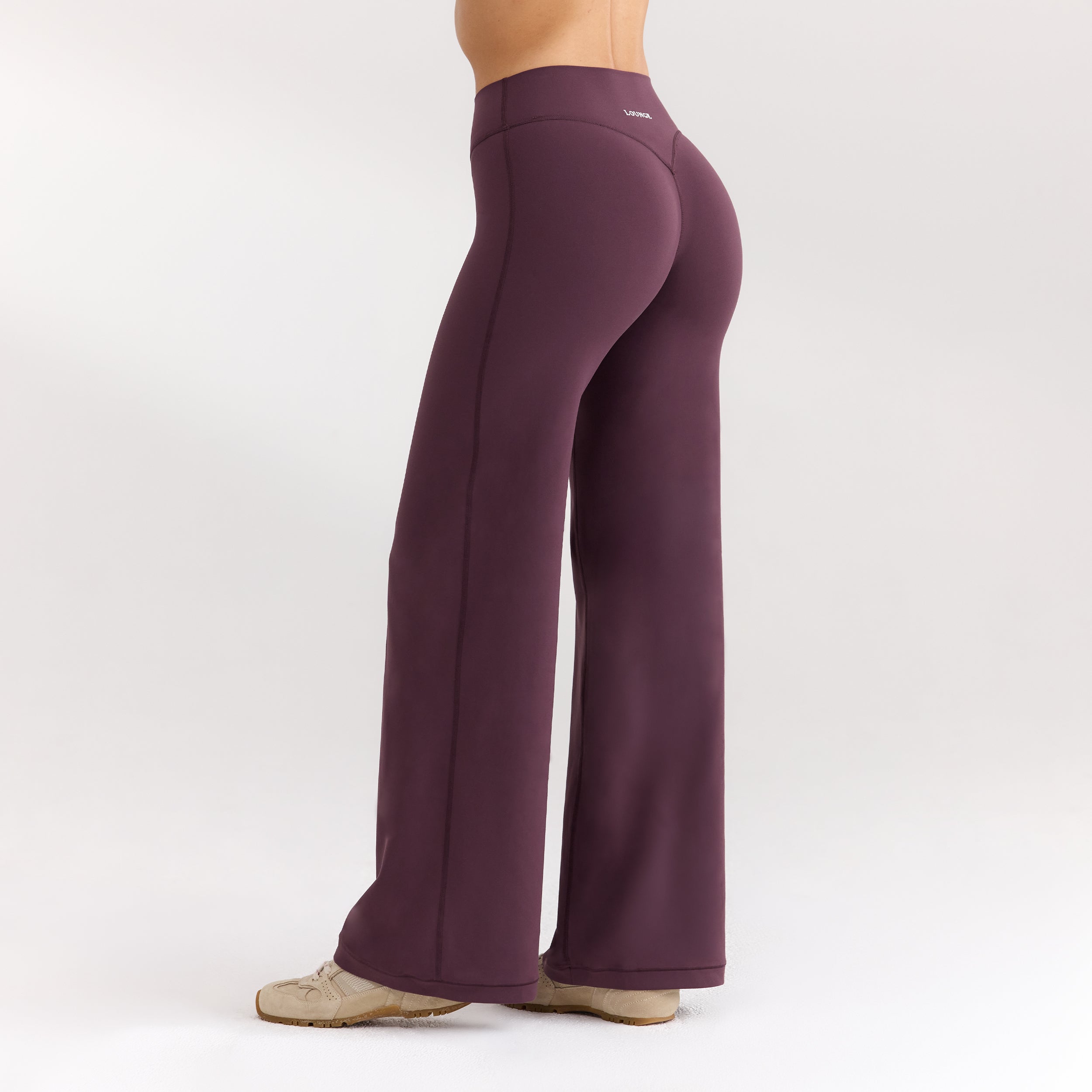 ContourSoft™ Straight-Leg Leggings - Cherry Lacquer