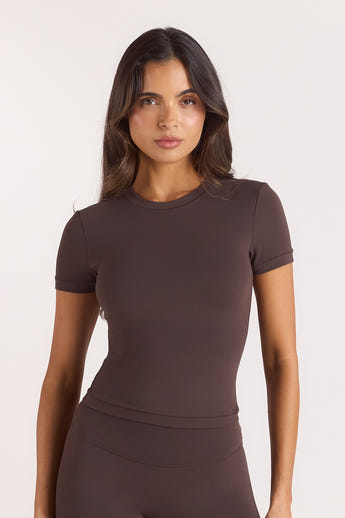 ContourSoft™ Short Sleeve T-Shirt - Dark Chocolate