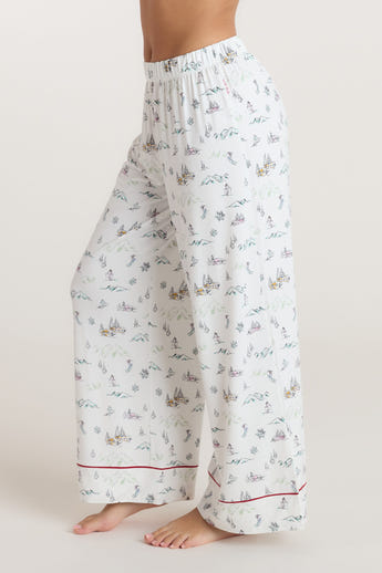 Alpine Dreams Pyjama Bottoms - Ski Print alternate