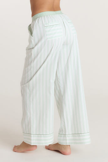 Mistletoe Pyjama Bottoms - Sage alternate