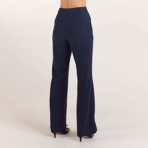 90s Straight-Leg Trousers - Navy alternate