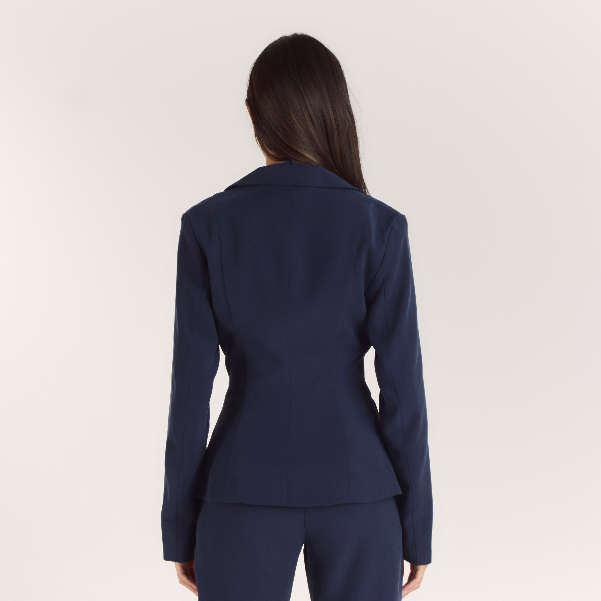 Multiway Fitted Blazer - Navy alternate
