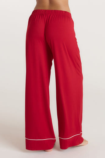 Alpine Dreams Pyjama Bottoms - Red alternate