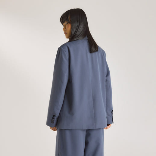 Oversized Blazer - Blue alternate