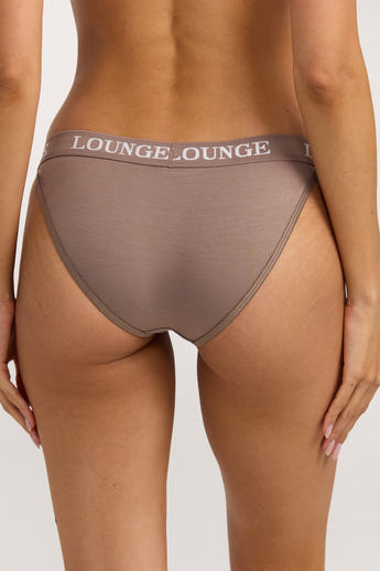 Bamboo Triangle Briefs - Coffee alternate