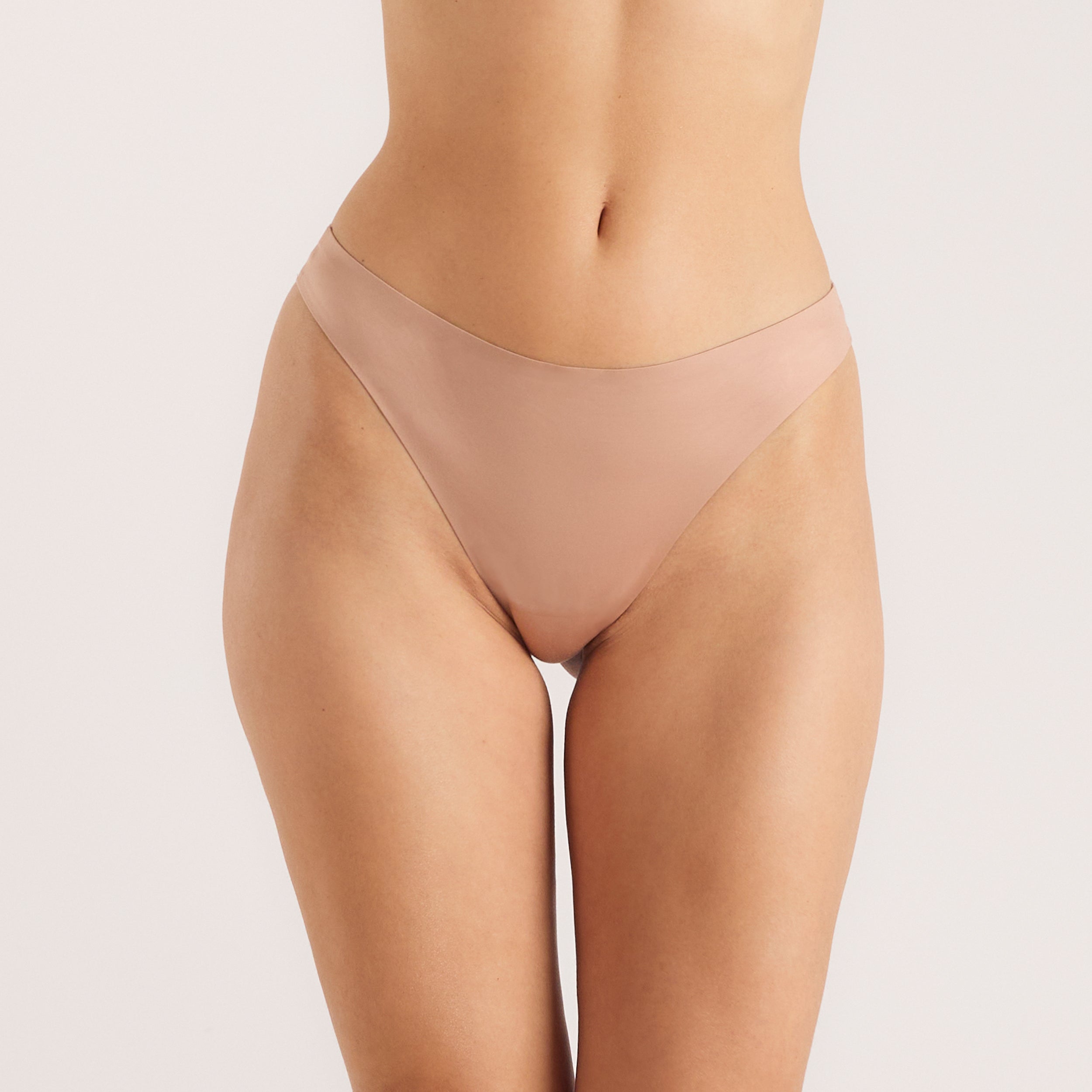 Seamless Bonded Thongs (3-Pack) - Honey alternate