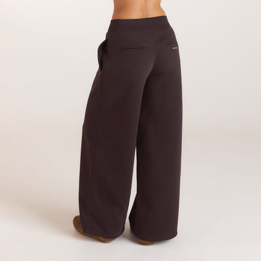 Straight-Leg Joggers - Dark Chocolate alternate