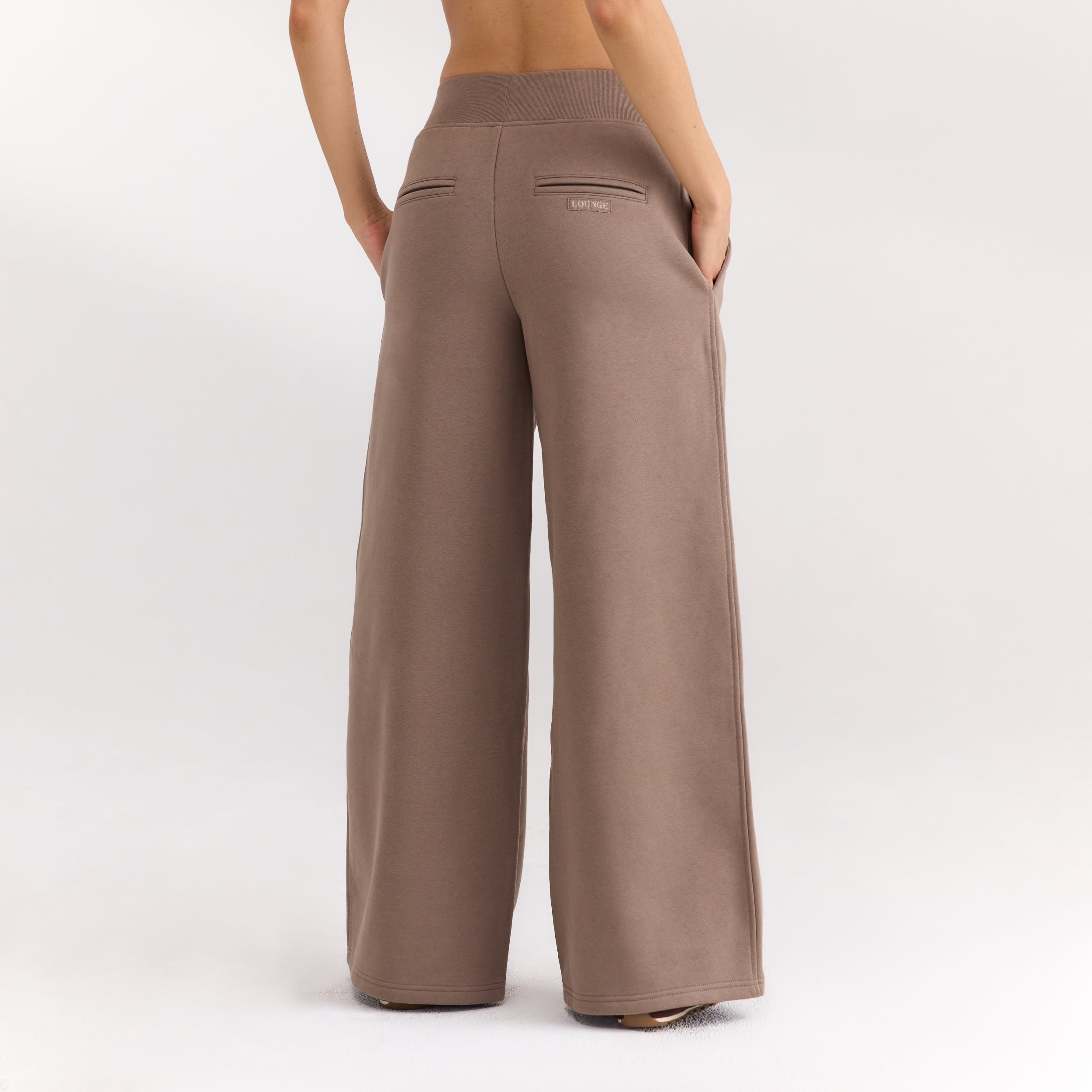 Straight-Leg Joggers - Mushroom alternate