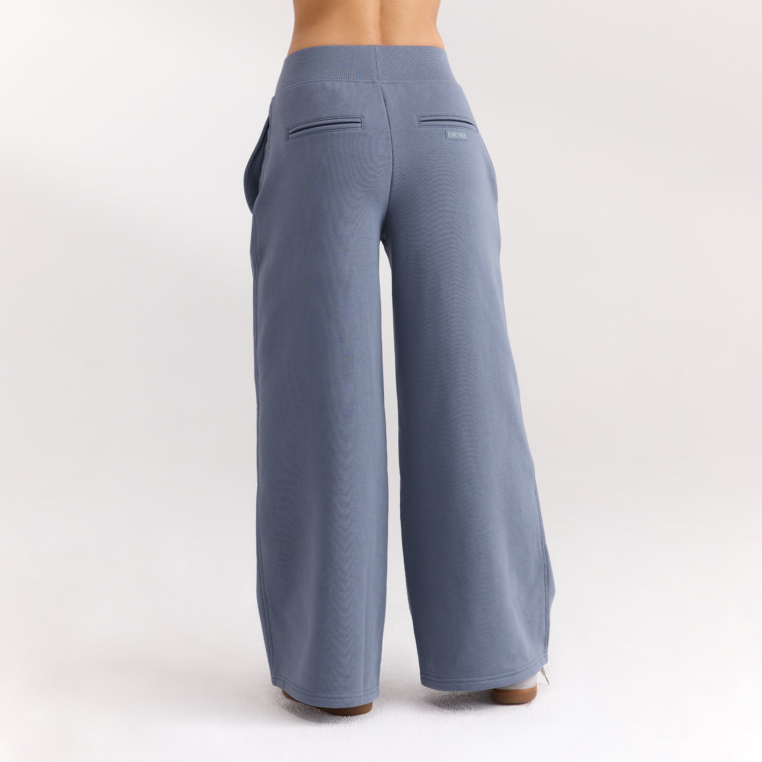 Straight-Leg Joggers - Slate Blue alternate