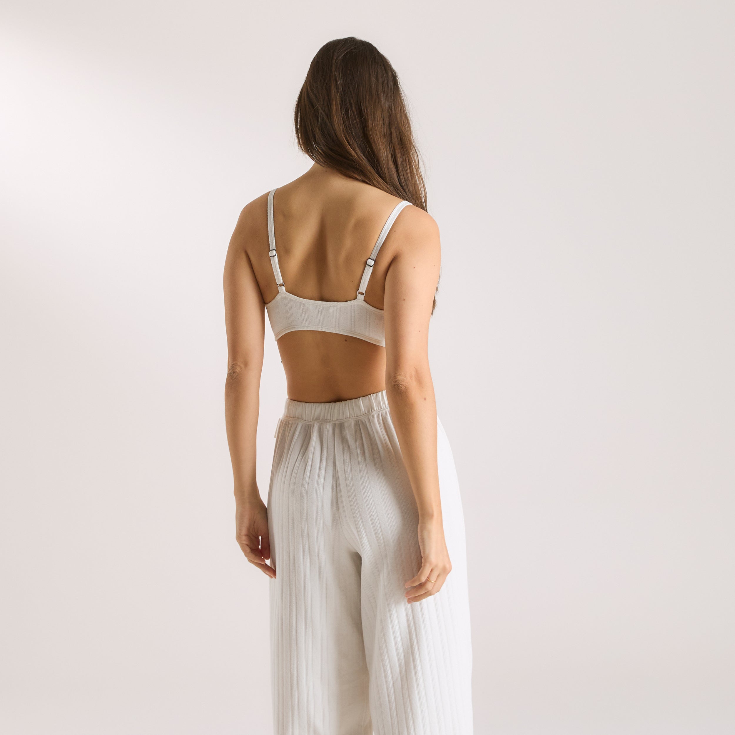 Pointelle Bralette | Pointelle Bralette - Cream