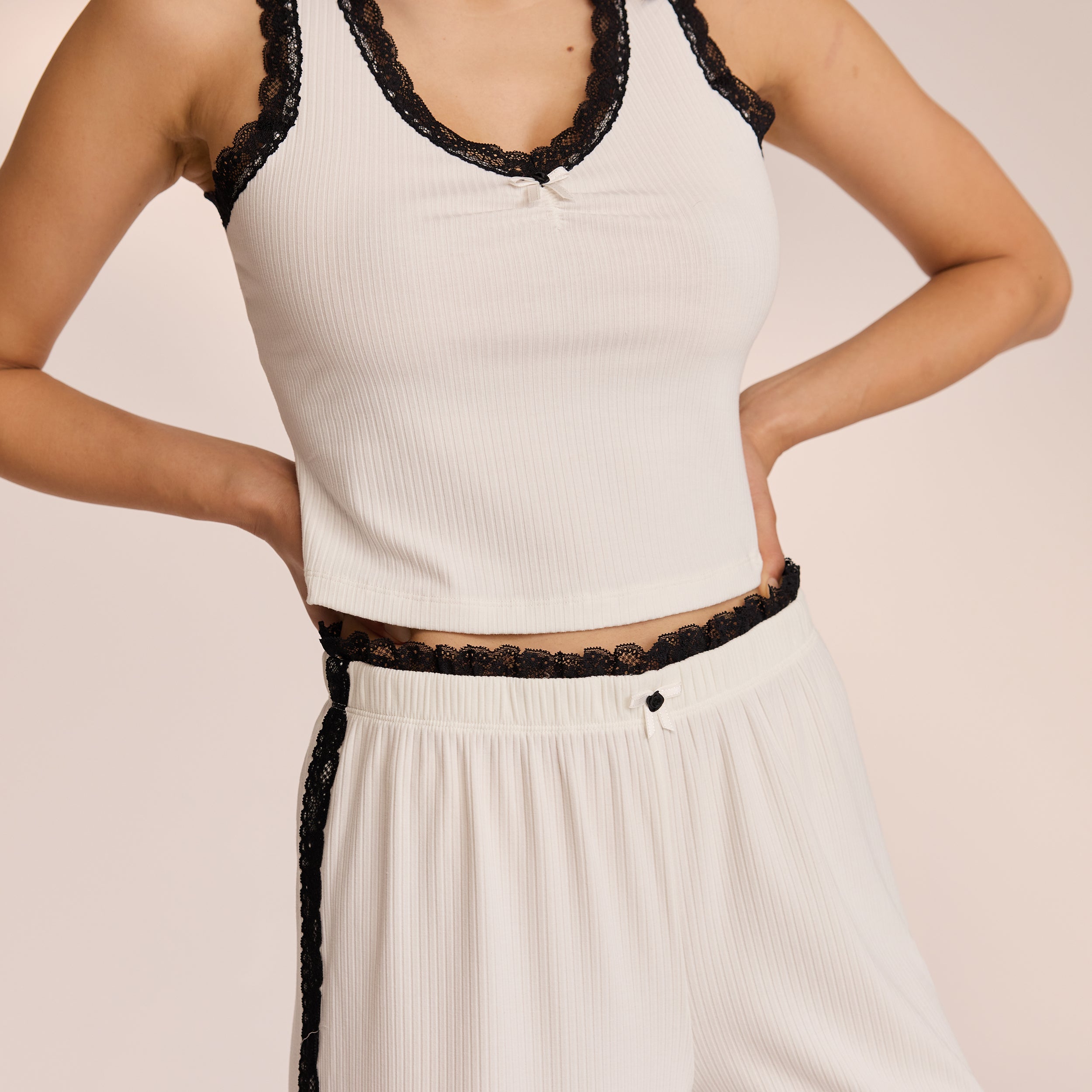 Lace Pyjama Bottoms  | Miki, S