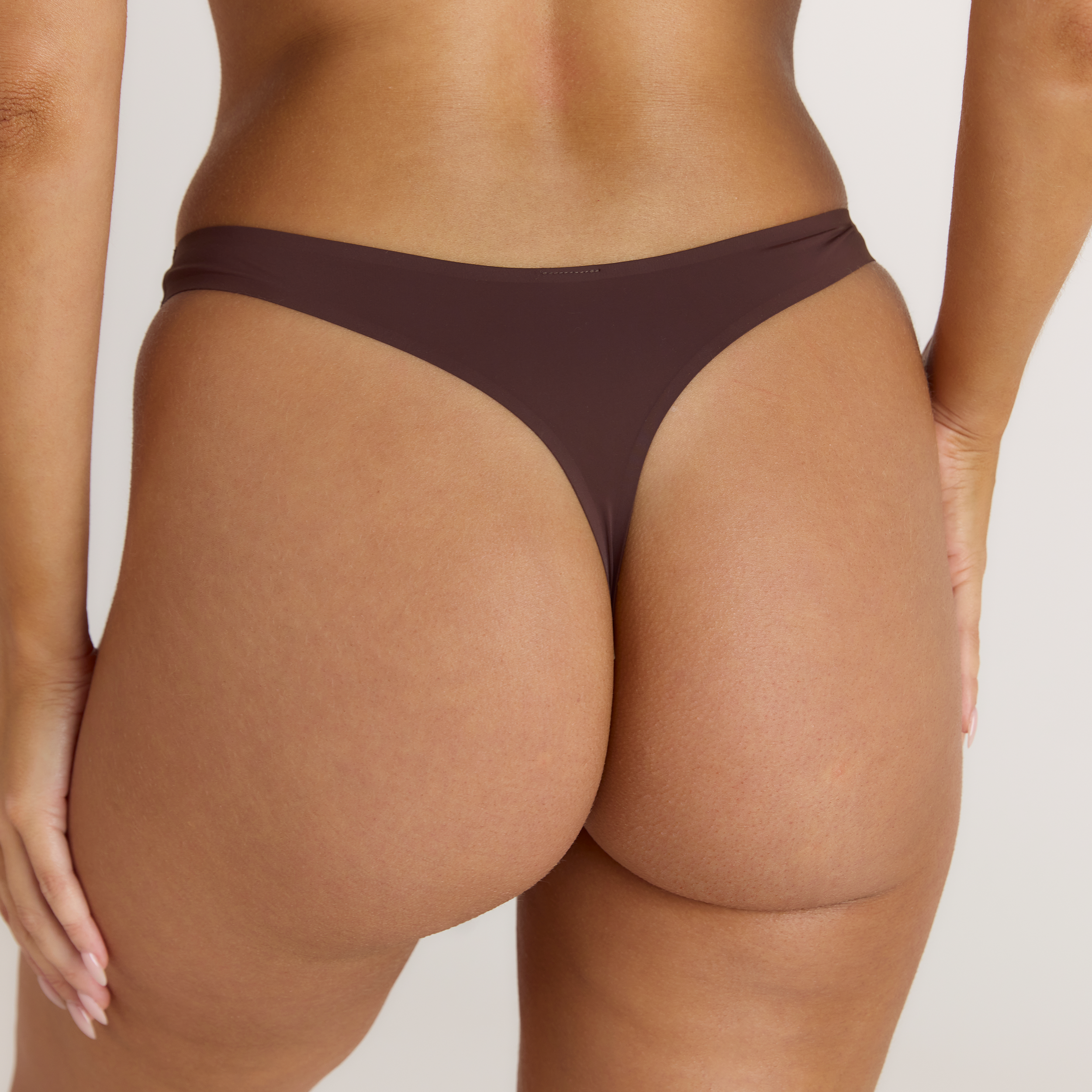 Seamless Thong | Seamless Thong - Chocolate