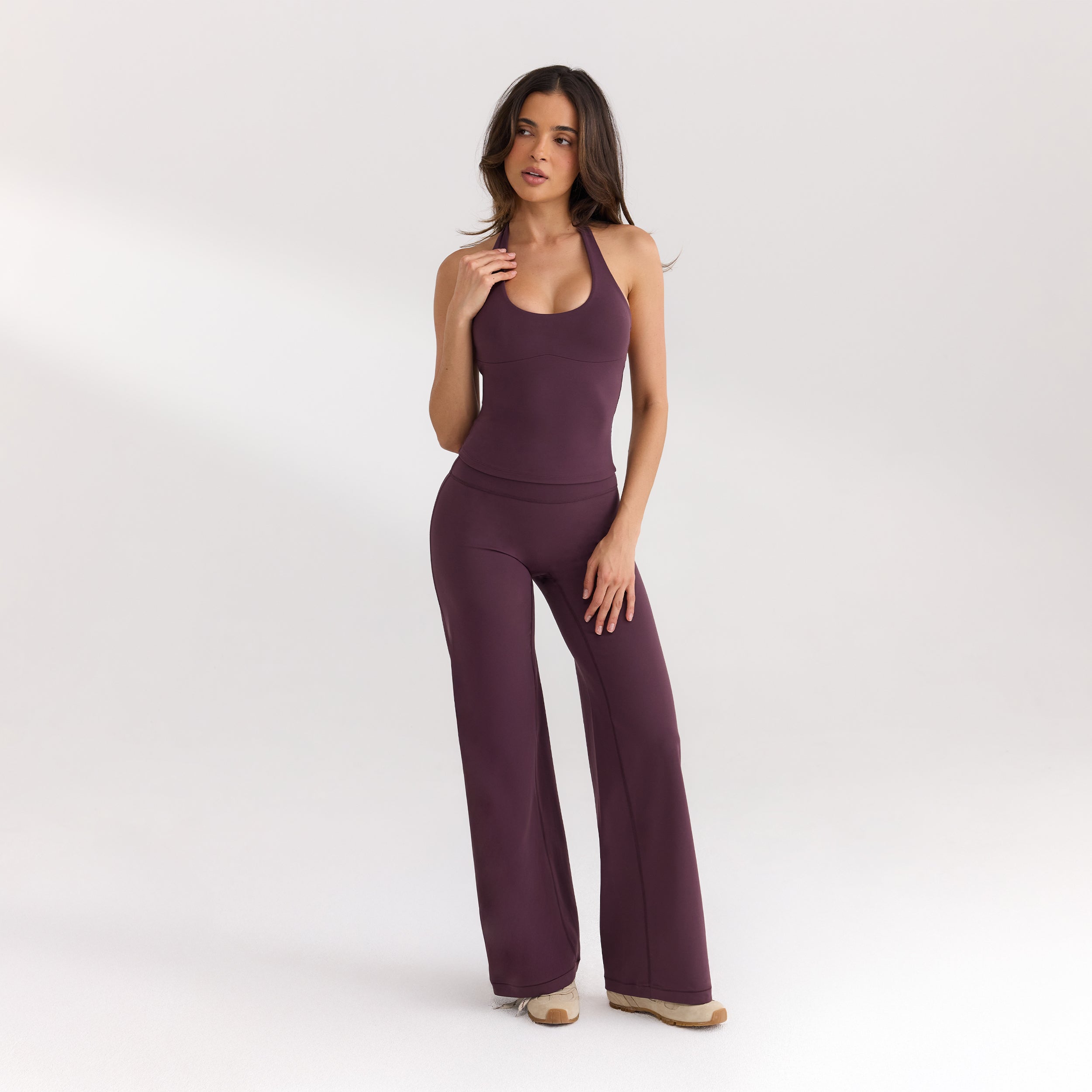 ContourSoft™ Straight-Leg Leggings | ContourSoft™ Straight-Leg Leggings - Cherry Lacquer