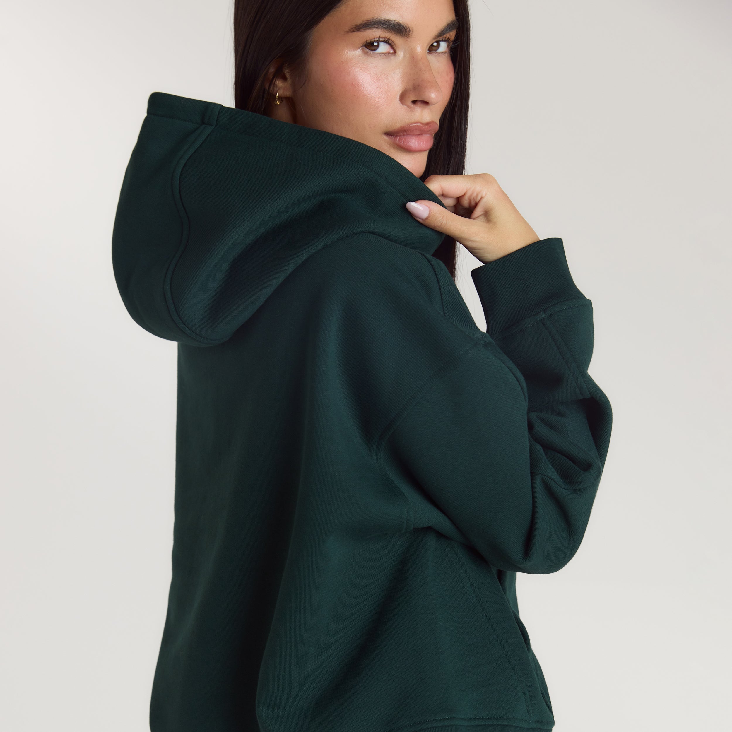 Lounge Living Hoodie | Lounge Living Hoodie - Forest Green