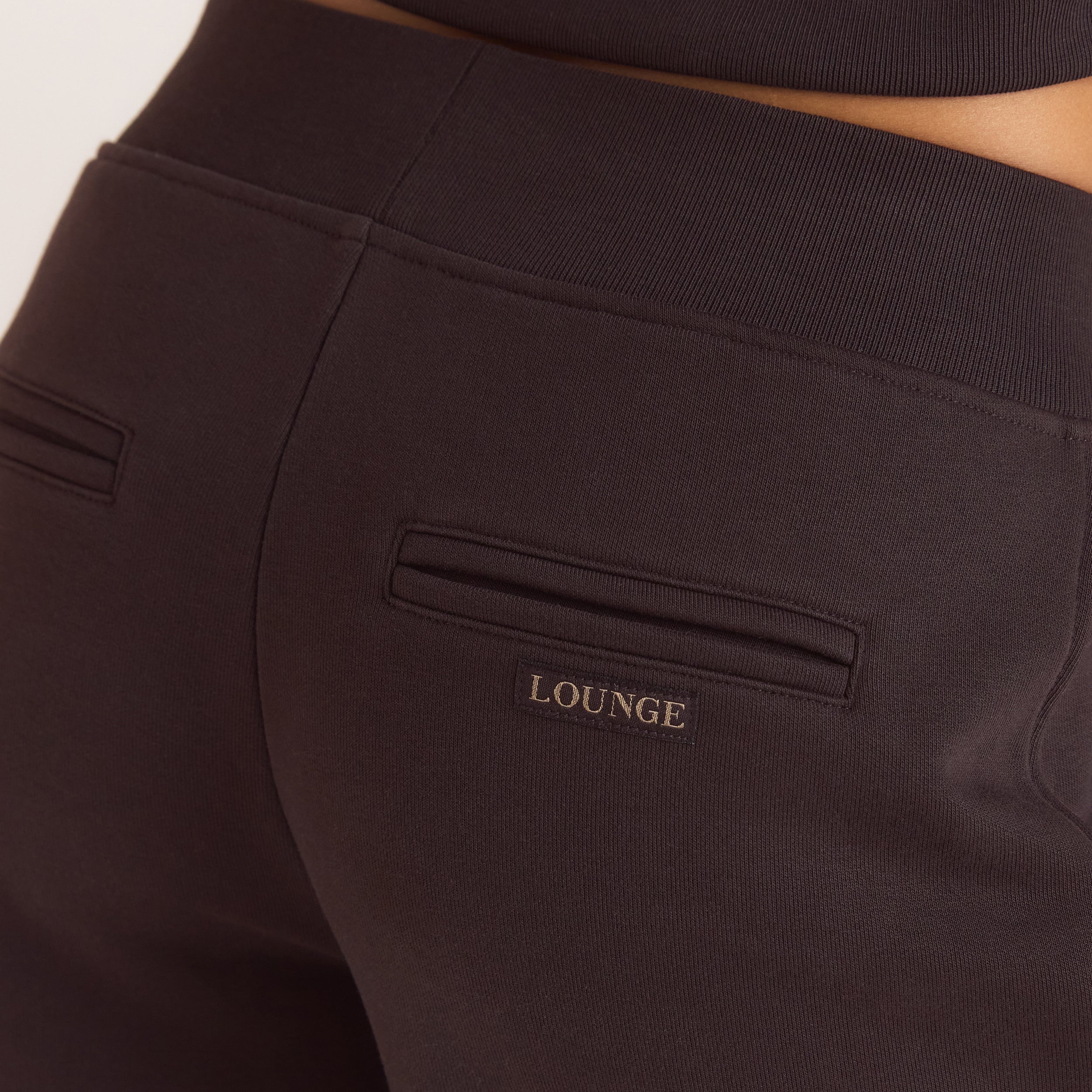 Straight-Leg Joggers | Straight-Leg Joggers - Dark Chocolate