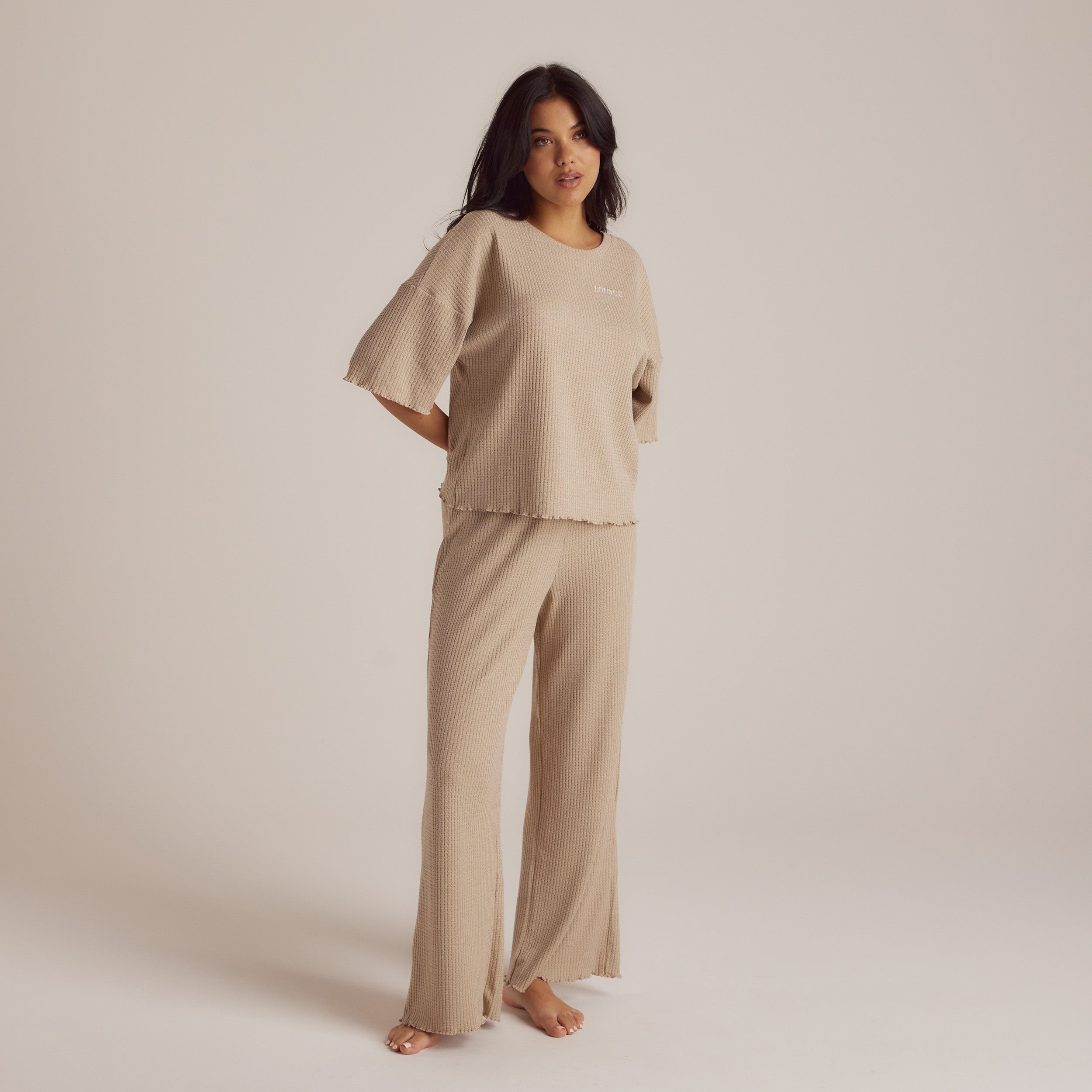 Soft Waffle Pyjama Top | Imaani, S