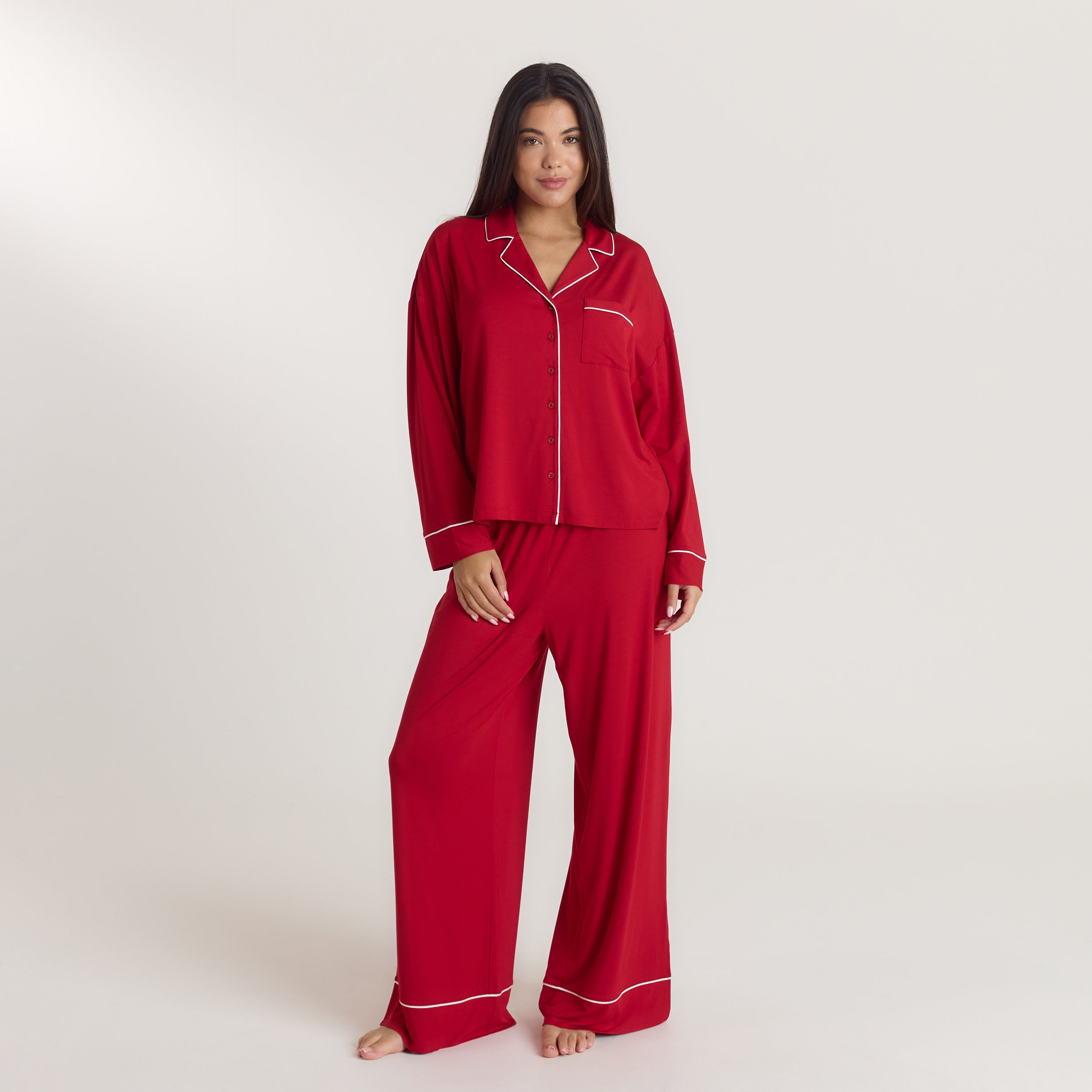Alpine Dreams Pyjama Bottoms | Alpine Dreams Pyjama Bottoms - Red