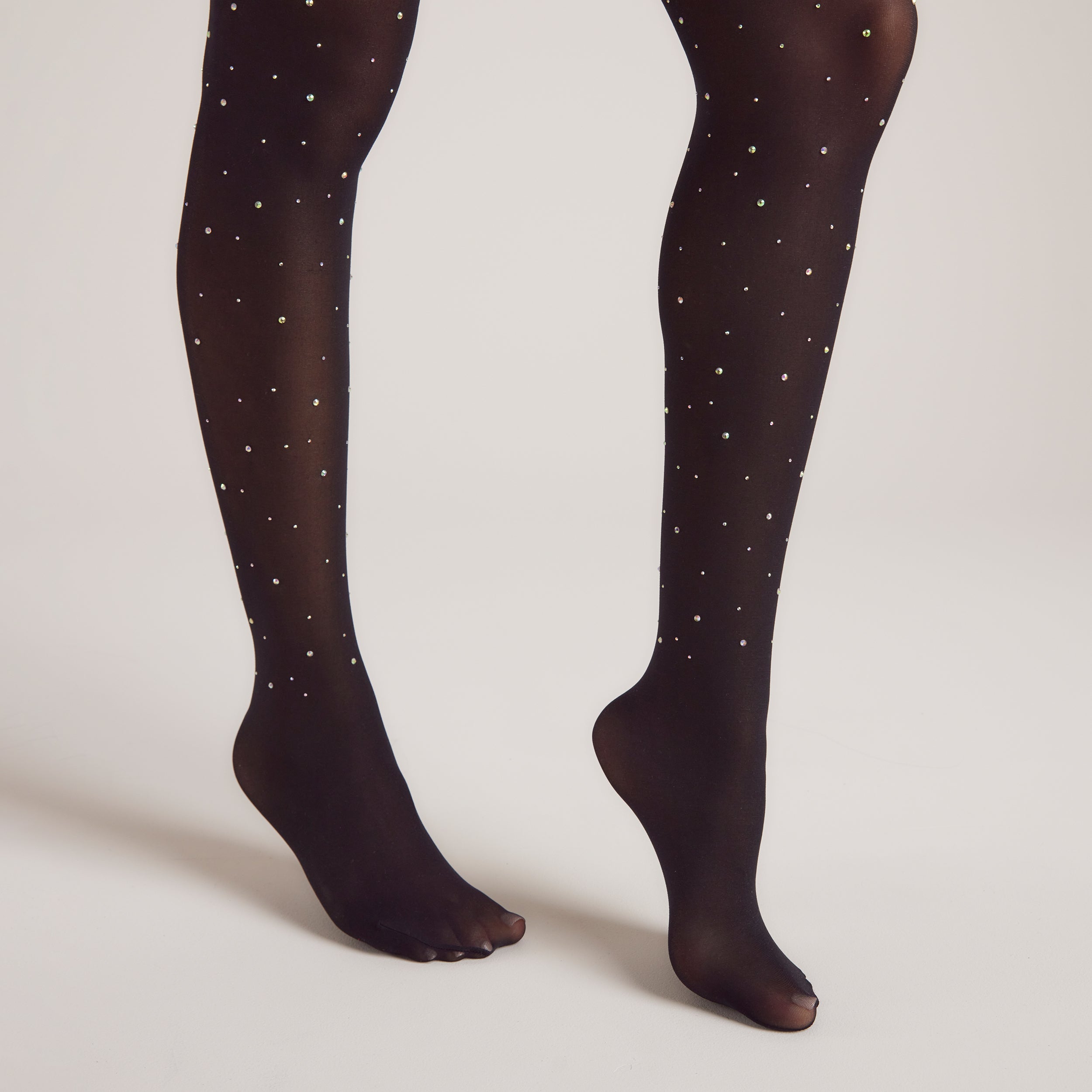Diamanté Tights (40 Denier)  | Imaani, S-M