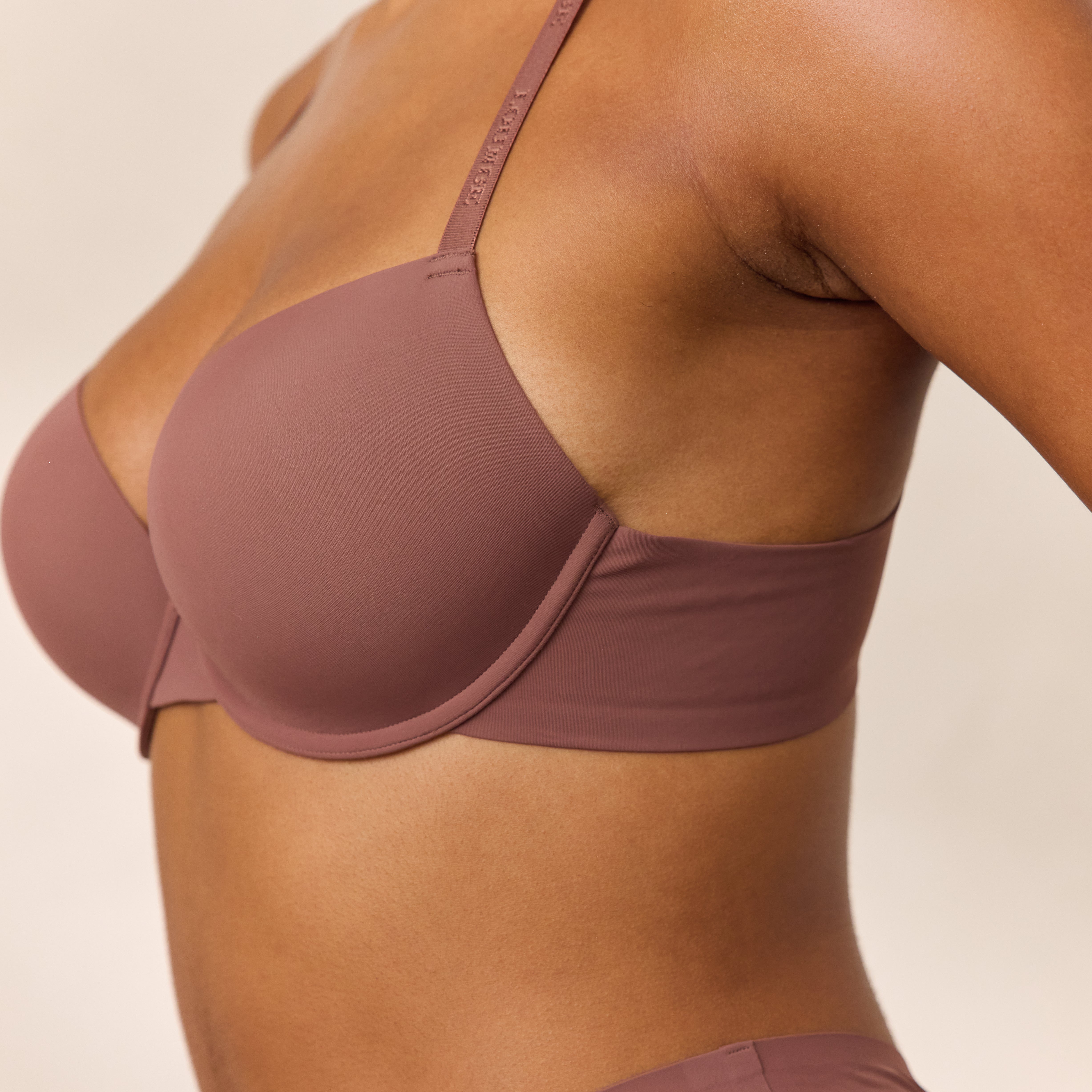 Invisible Form T-Shirt Bra | Amber, 36D/L