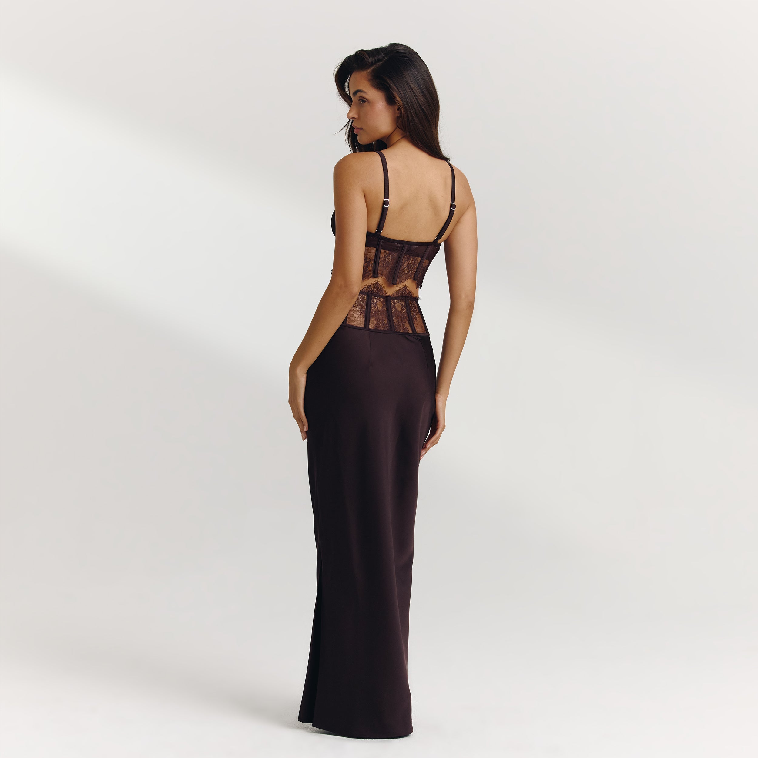 Maxi Skirt (Set) | Maxi Skirt (Set) - Dark Chocolate