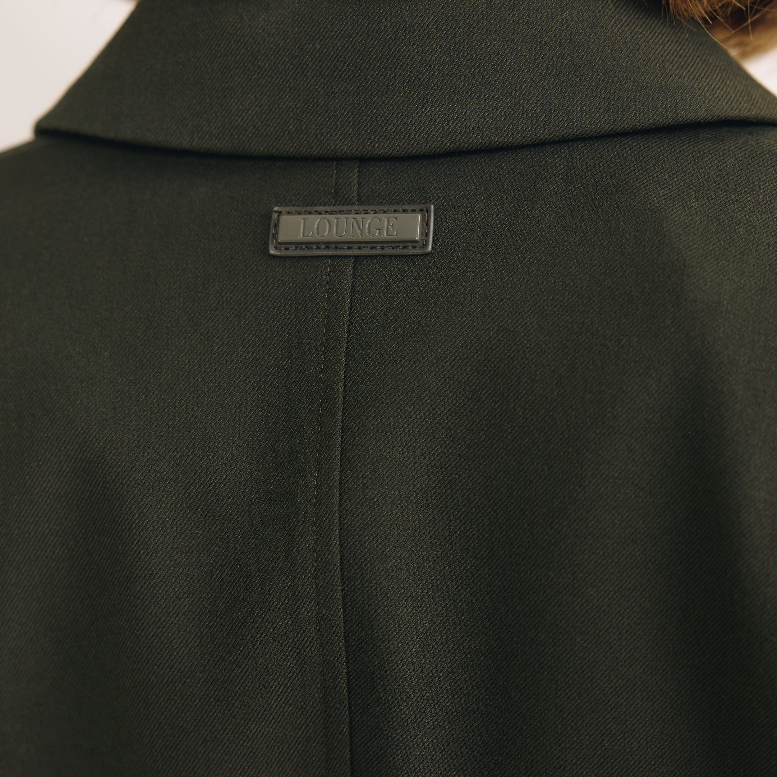 Seam Detail Fitted Blazer | Seam Detail Fitted Blazer - Dark Green