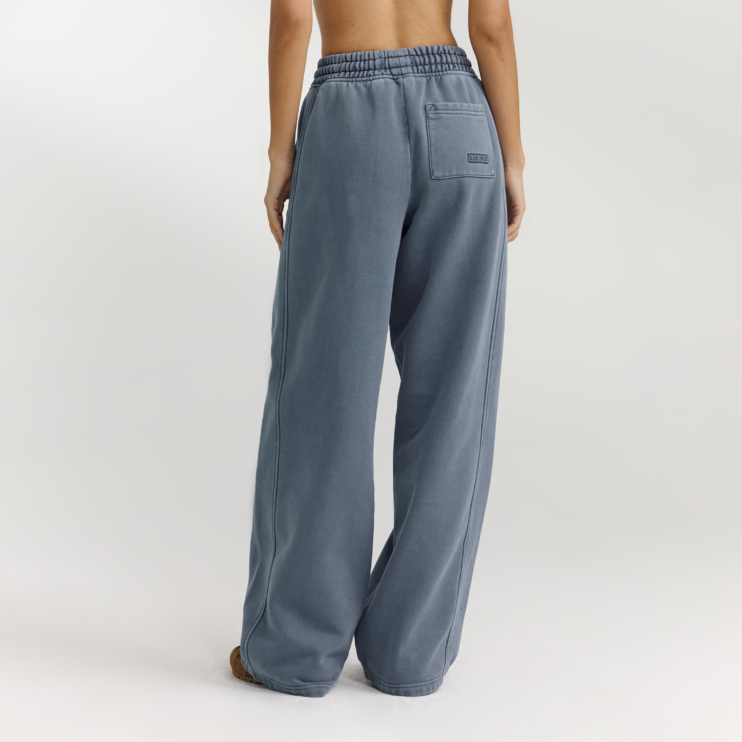Straight-Leg Joggers | Straight-Leg Joggers - Washed Blue