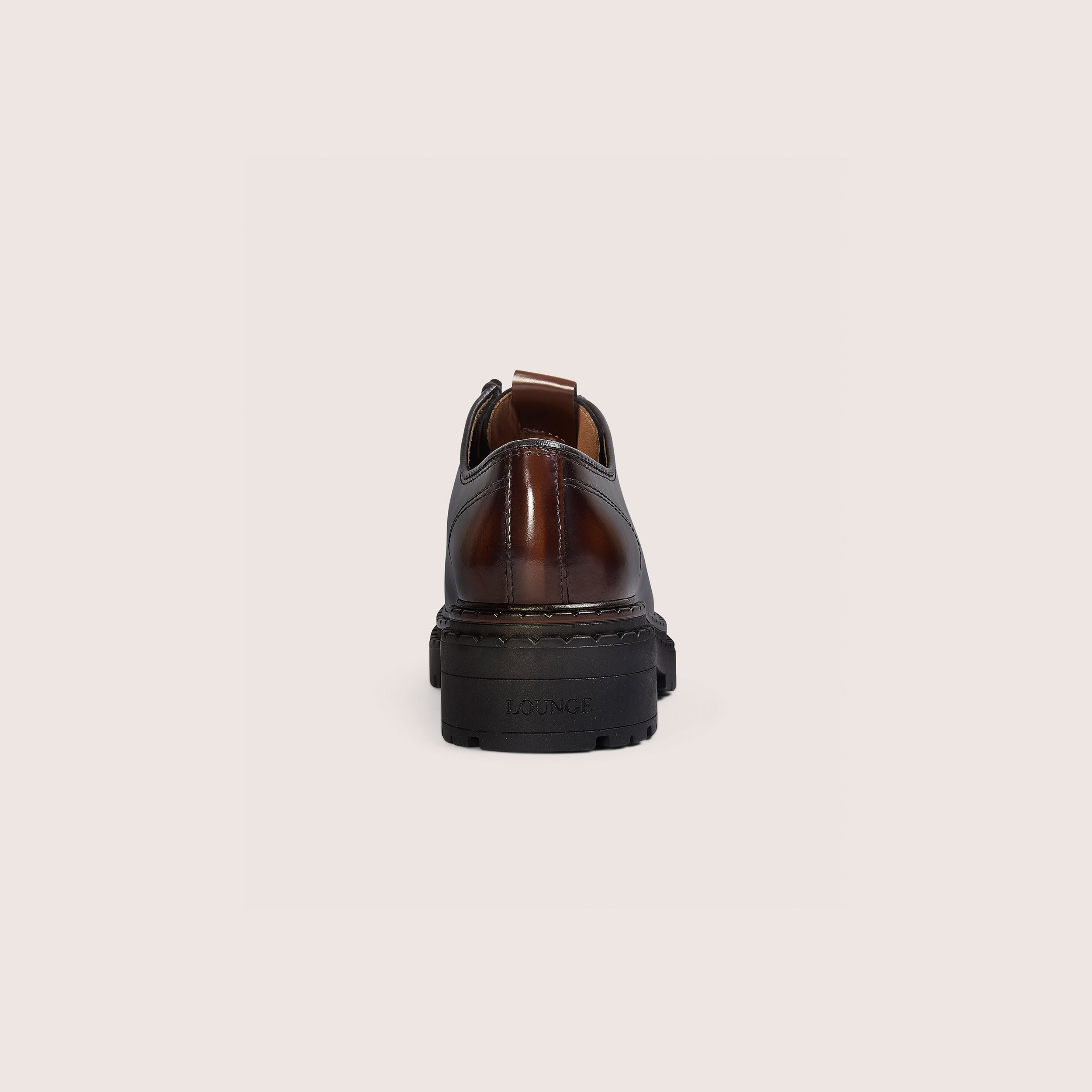 Etta Lace-Up Chunky Loafers | Etta Lace-Up Chunky Loafers - Tan