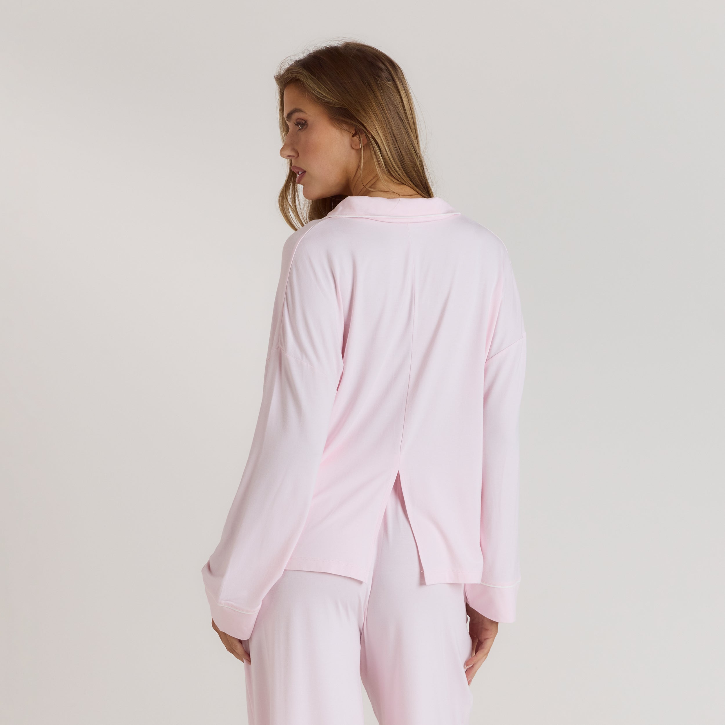 Modal Pyjama Shirt | Modal Pyjama Shirt - Pink