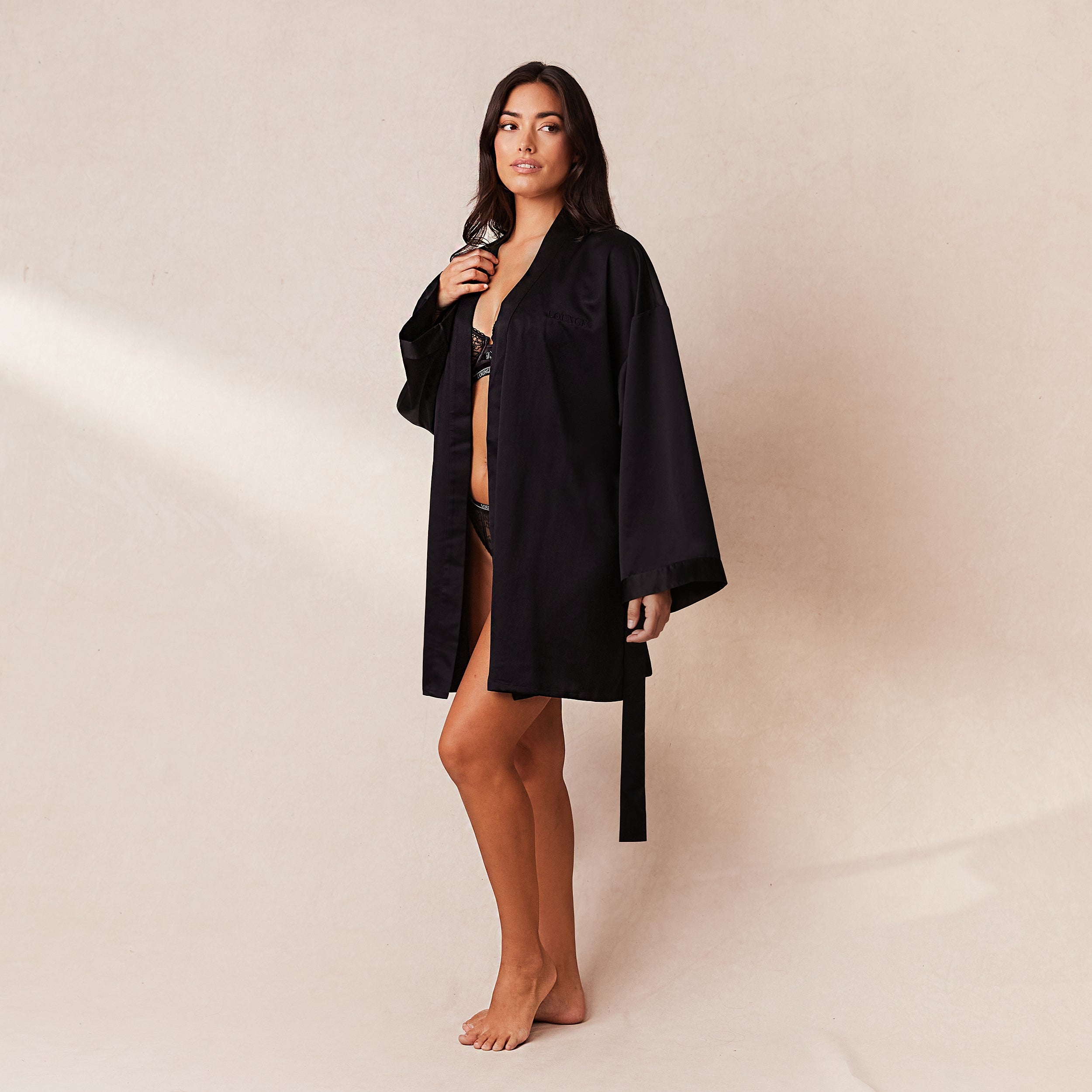 Signature Satin Robe | Samaria, S