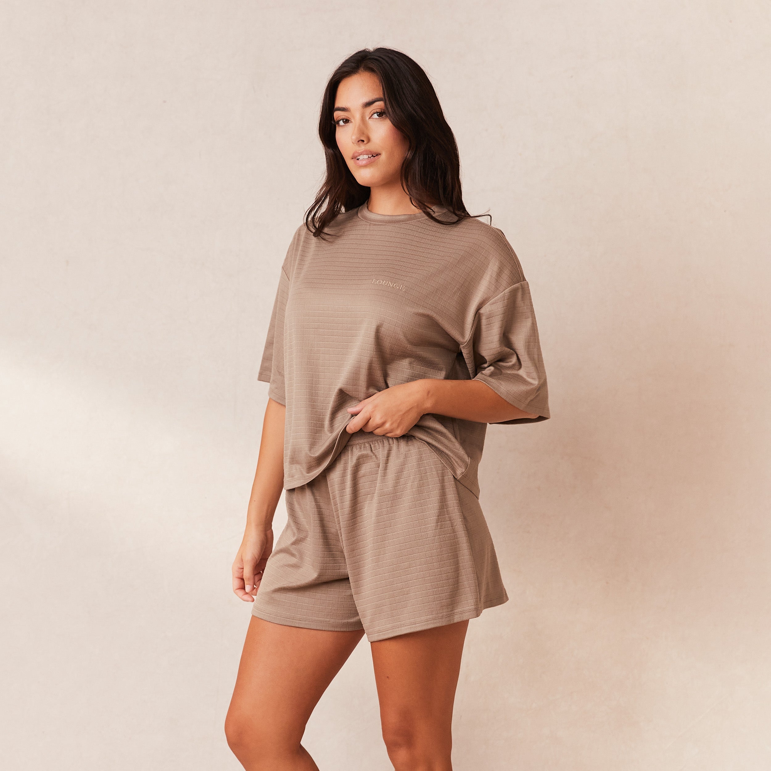 Fleece short pyjama online set