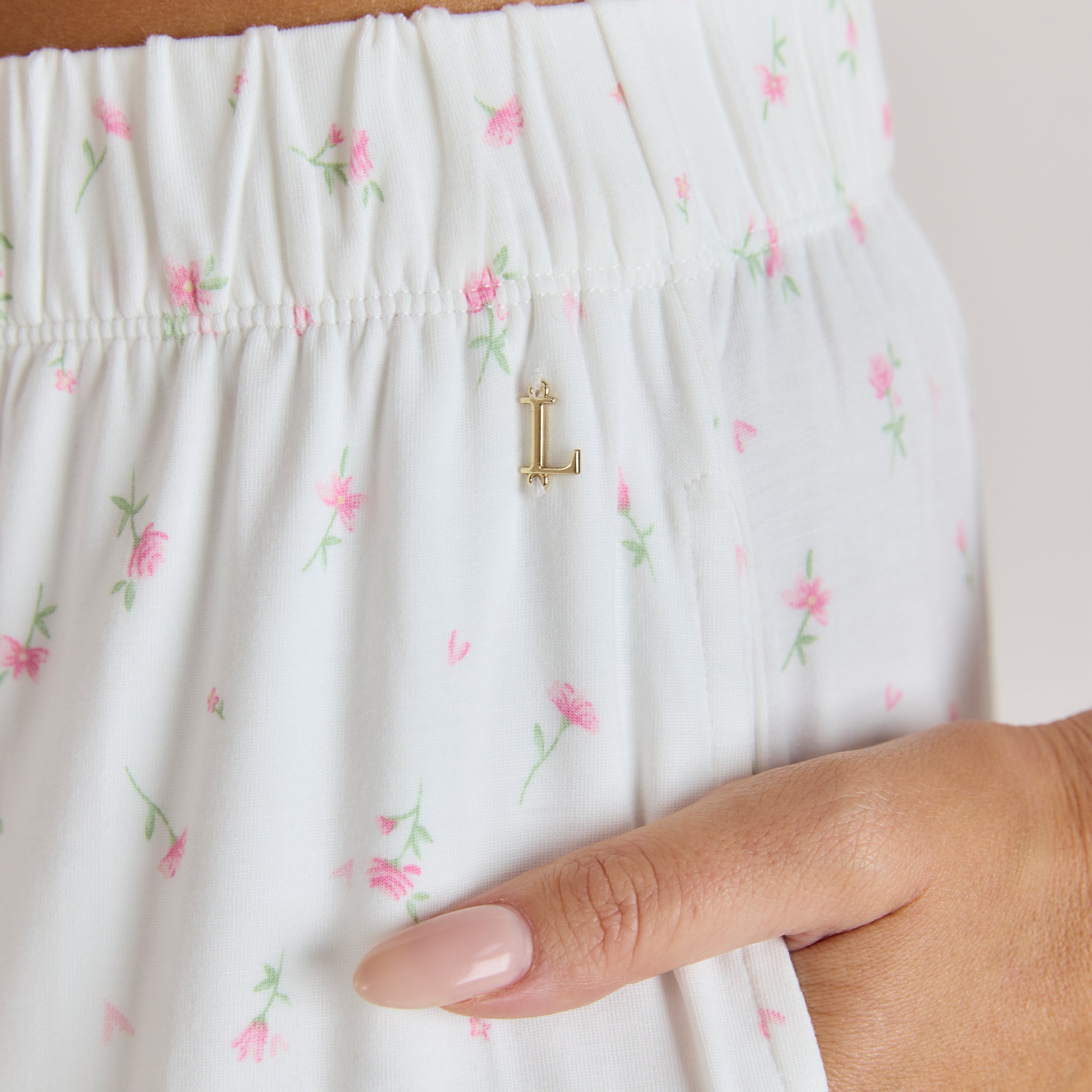 Modal Pyjama Bottoms | Modal Pyjama Bottoms - Floral Print