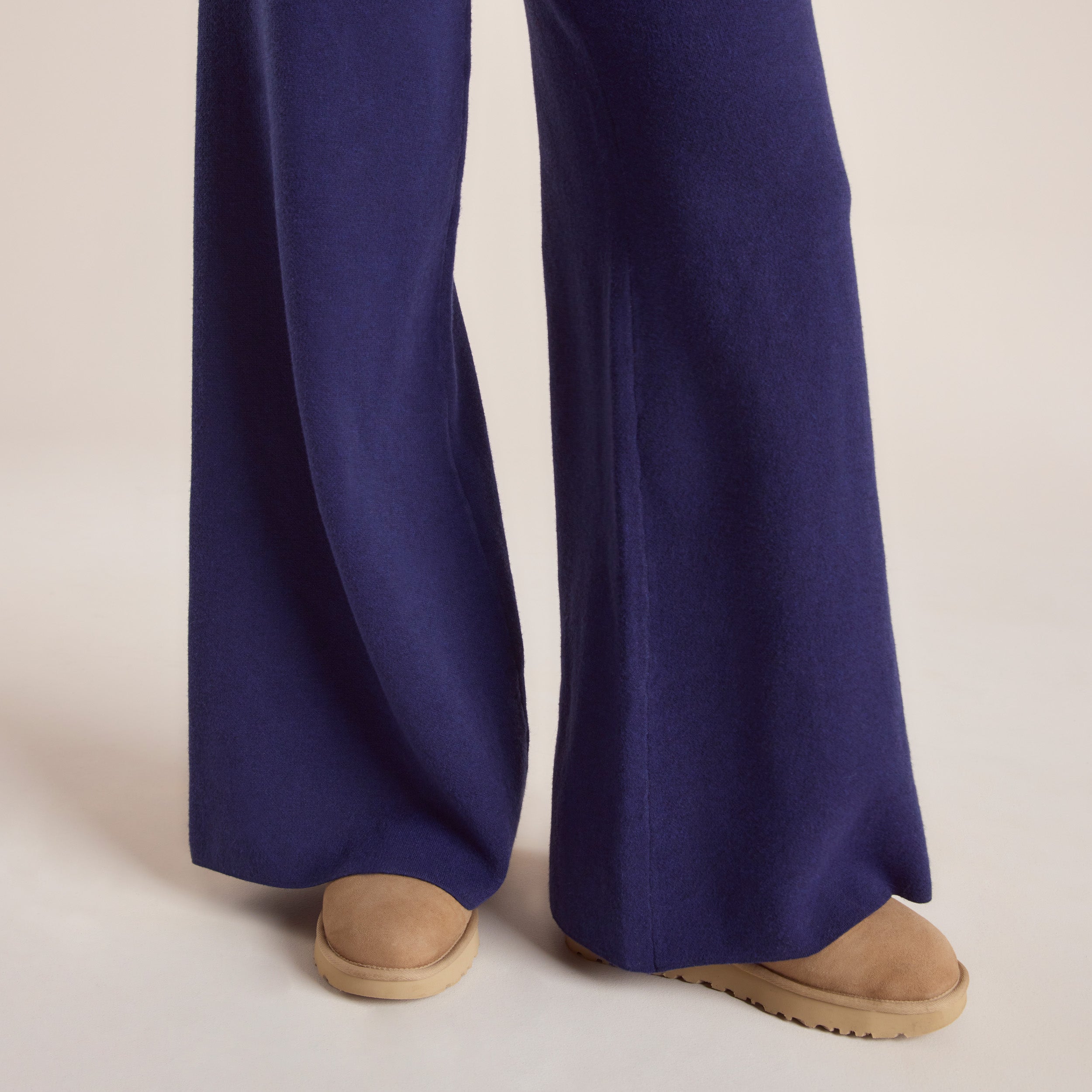 Logo Knitted Trousers | Logo Knitted Trousers - Navy