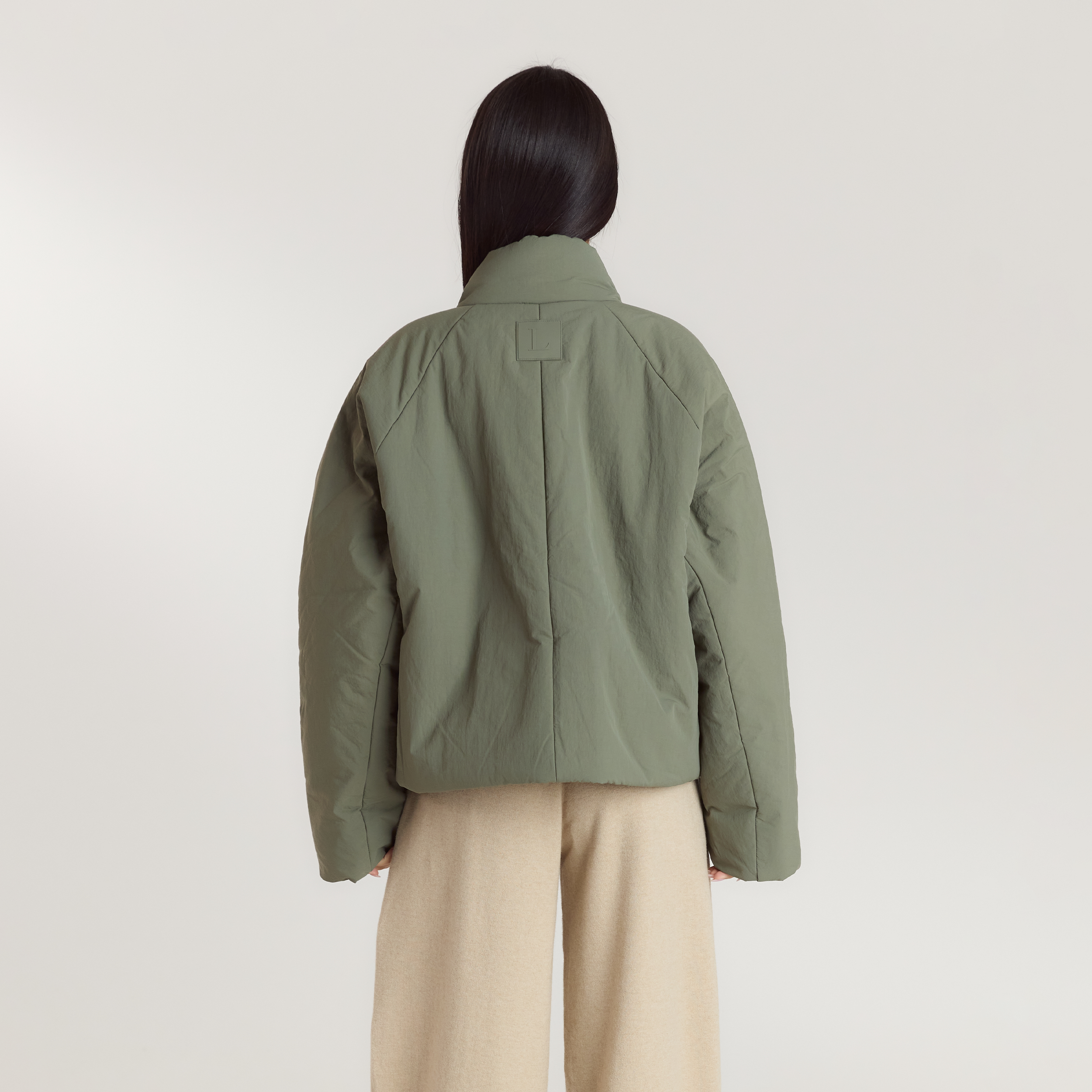 Cocoon Puffer Coat | Cocoon Puffer Coat - Sage