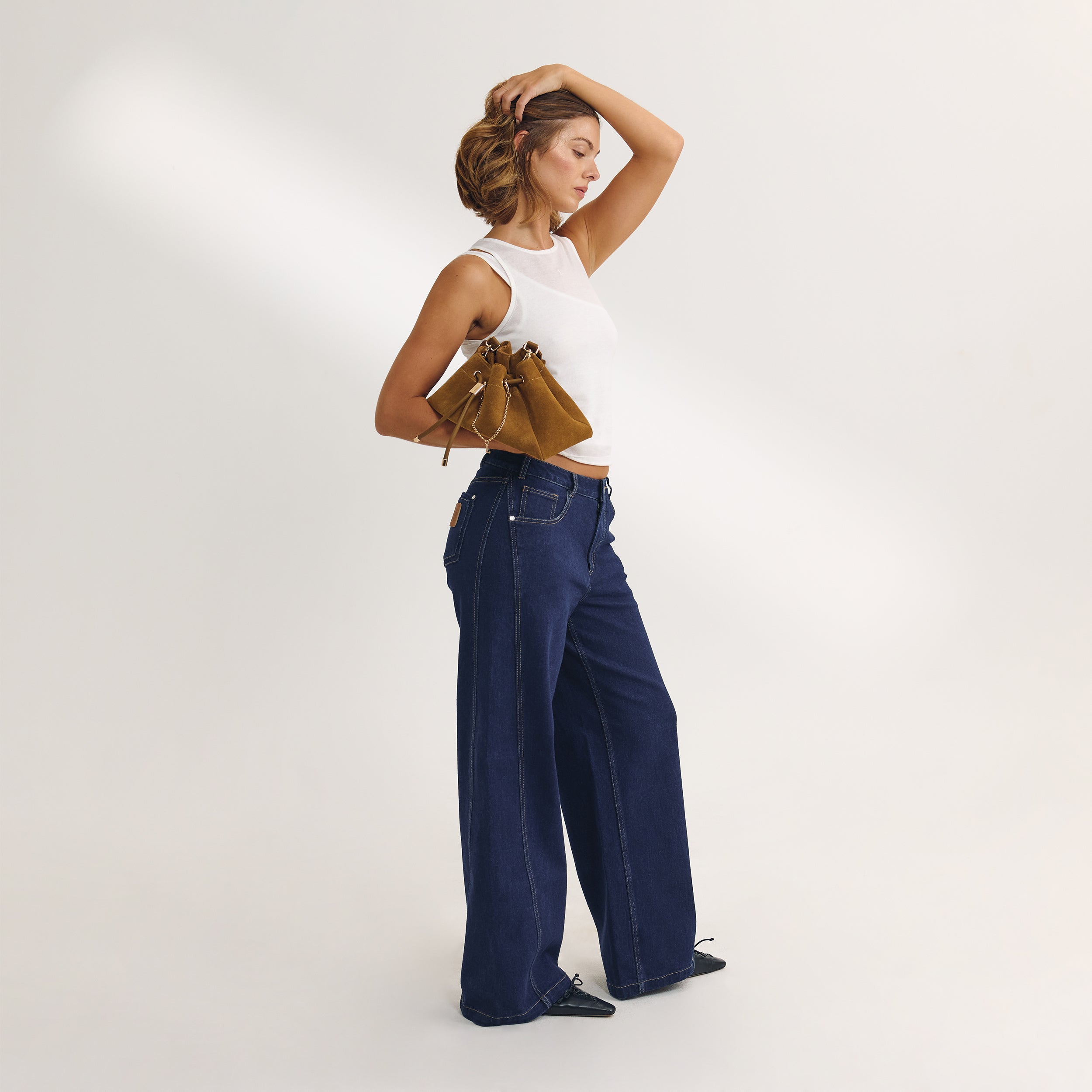 Layered Tank Top | Layered Tank Top - White