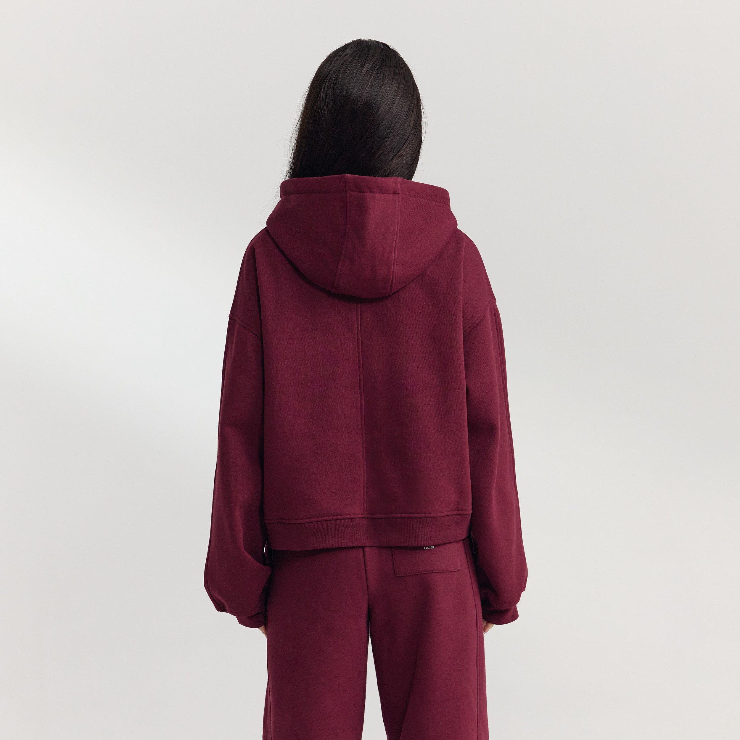 Oversized Hoodie | Oversized Hoodie - Cherry Lacquer