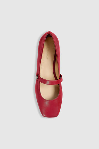 Minna Mary Janes - Red alternate